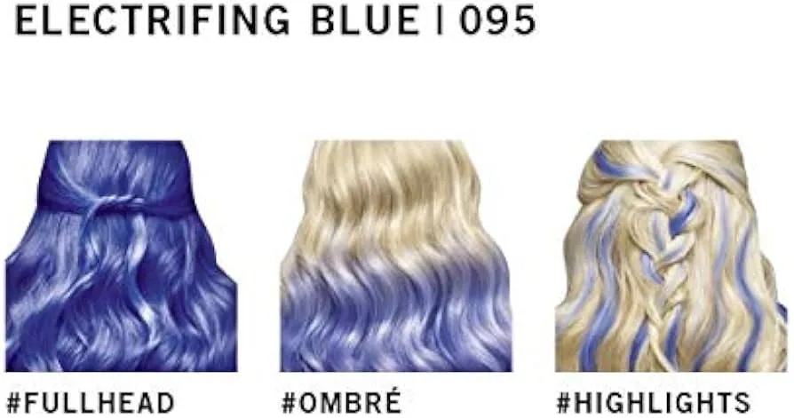 Schwarzkopf Live Ultra 2in1 Bright Permanent Colour HairDye, 095 Electric Blue