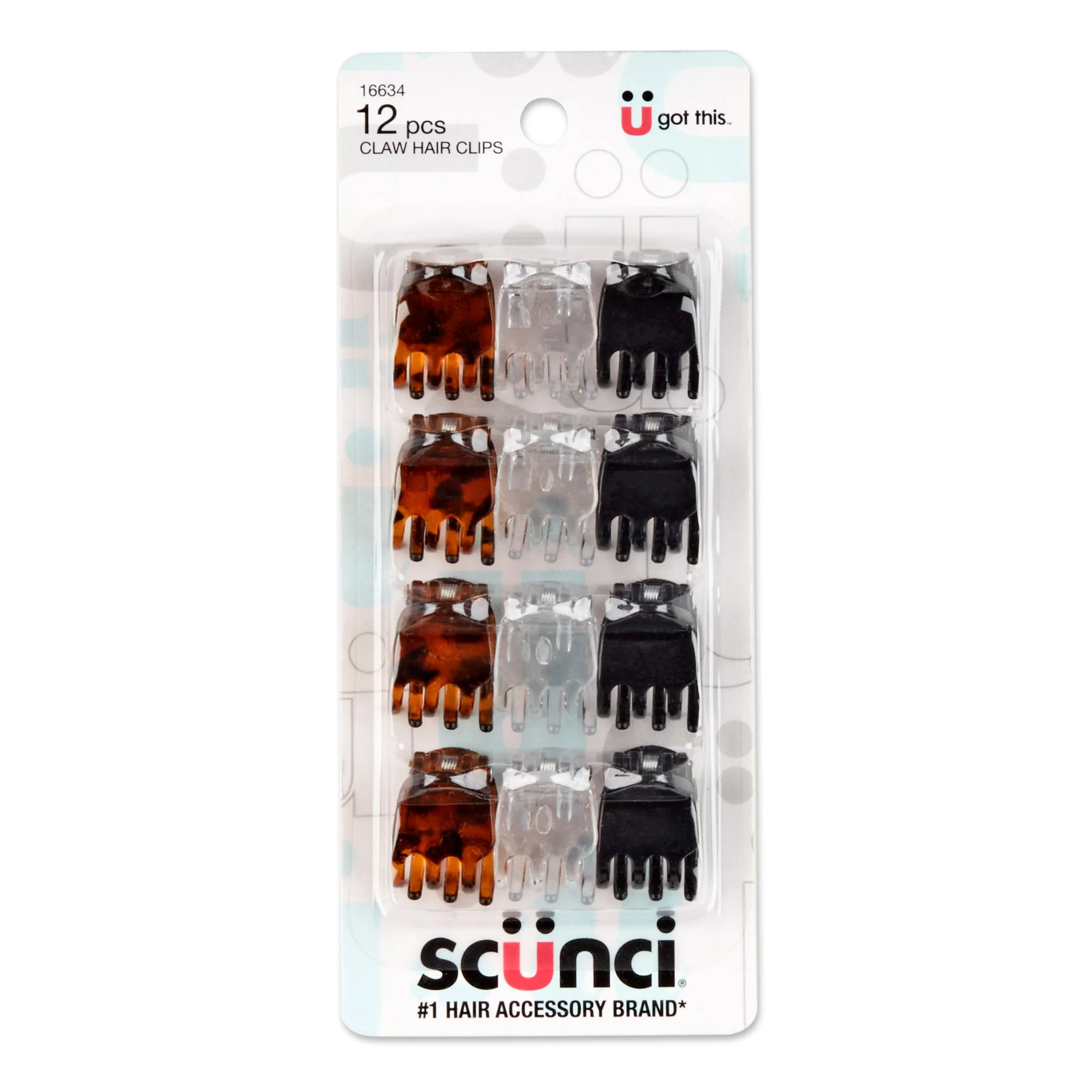 Scünci Effortless Beauty 2cm Chunky Jaw Clips