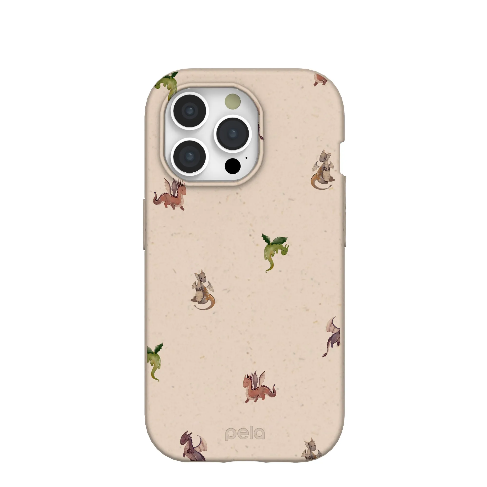 Seashell Lil Dragons iPhone 15 Pro Case