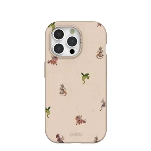 Seashell Lil Dragons iPhone 15 Pro Case