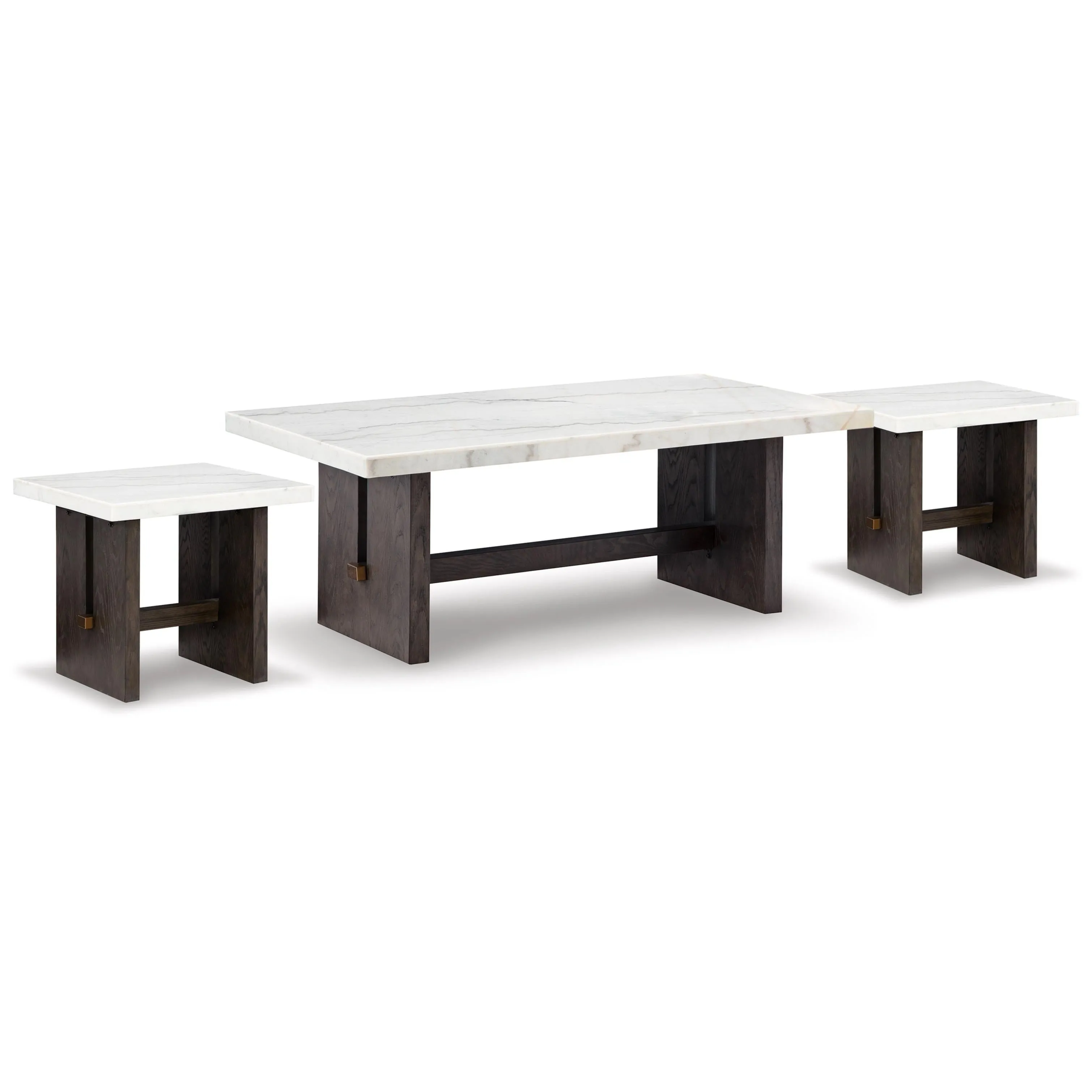 Signature Design by Ashley Burkhaus Occasional Table Set T779-1/T779-3/T779-3