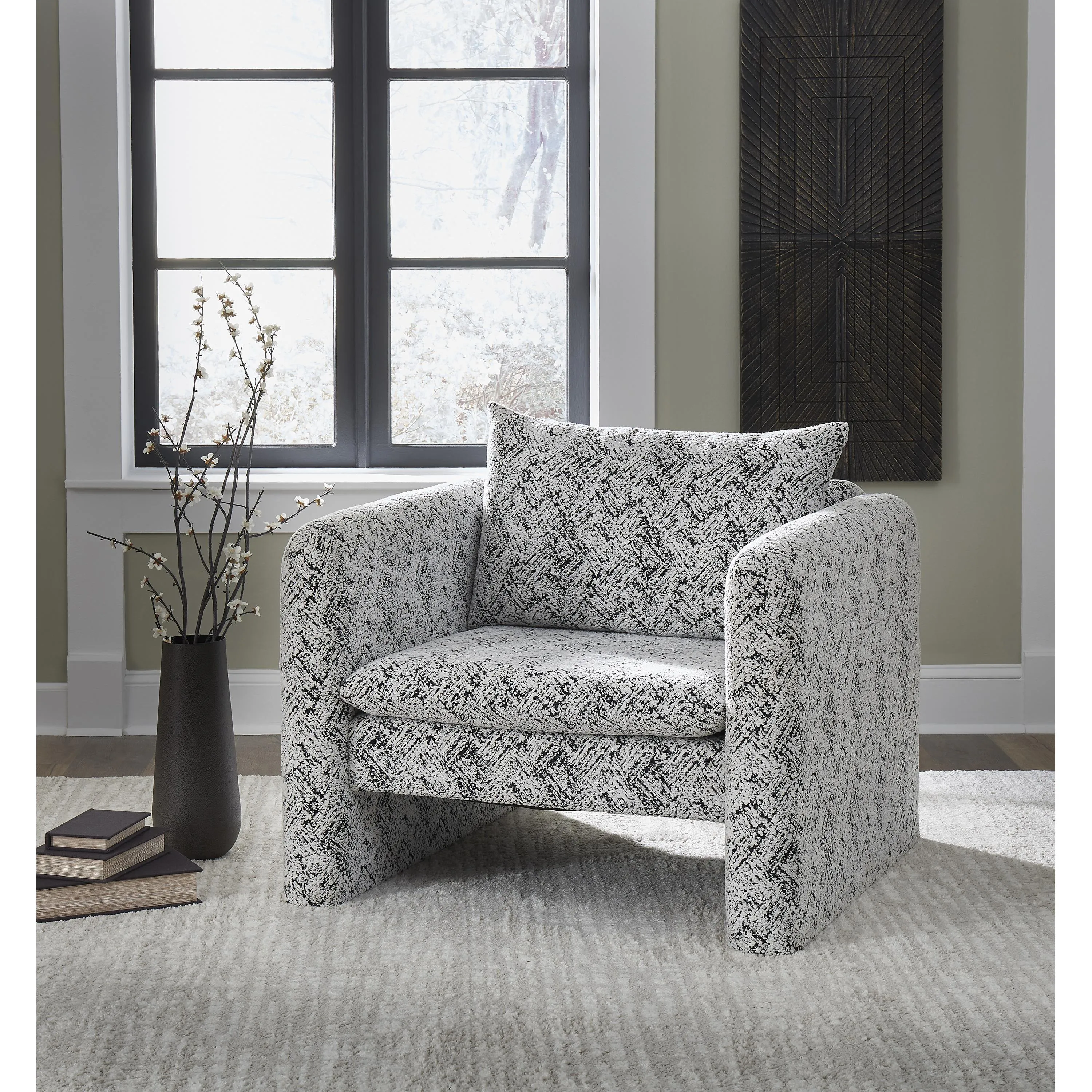 Signature Design by Ashley Kenbell Stationary Fabric Accent Chair A3000705