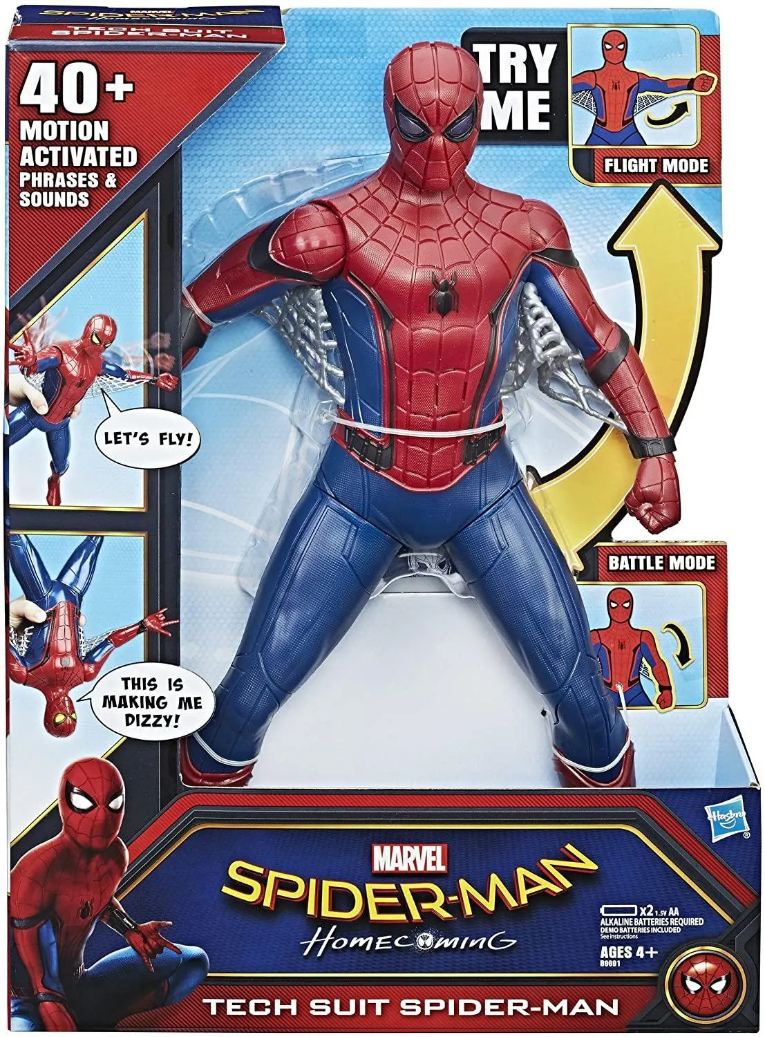 Spider-Man Homecoming Tech Suit 15-inch Action Figure