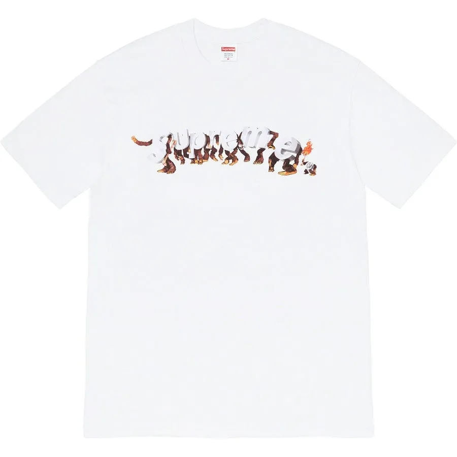 SUPREME APES TEE WHITE