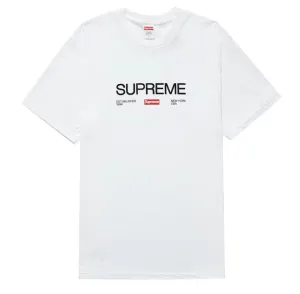 SUPREME EST.1994 TEE WHITE