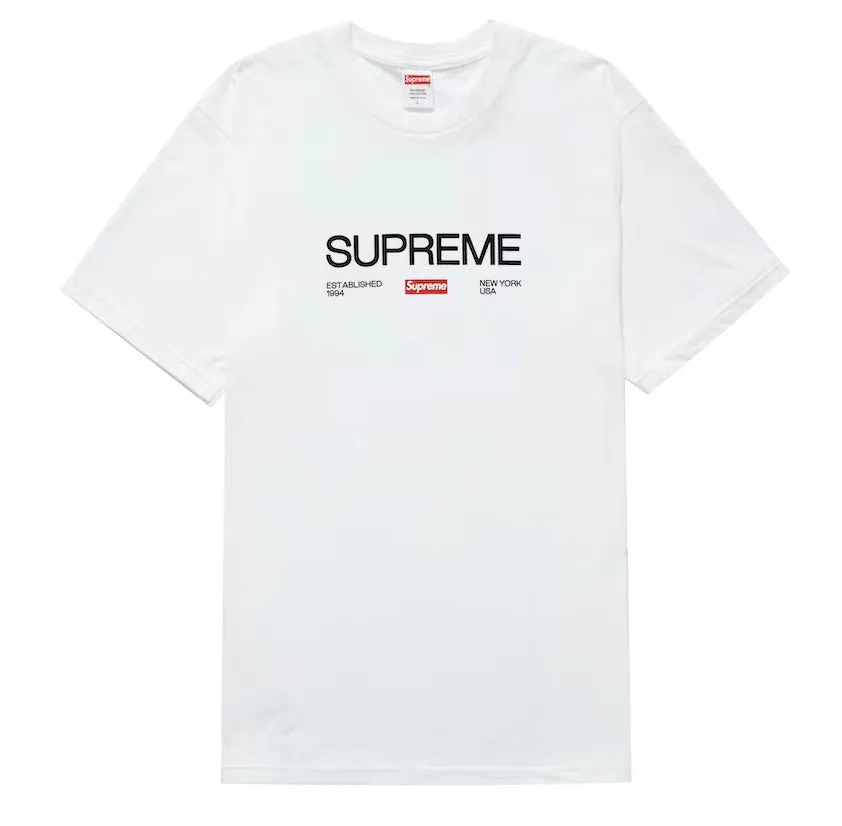 SUPREME EST.1994 TEE WHITE