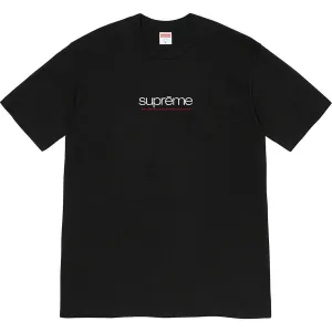 SUPREME FIVE BOROUGH TEE SHIRT BLACK