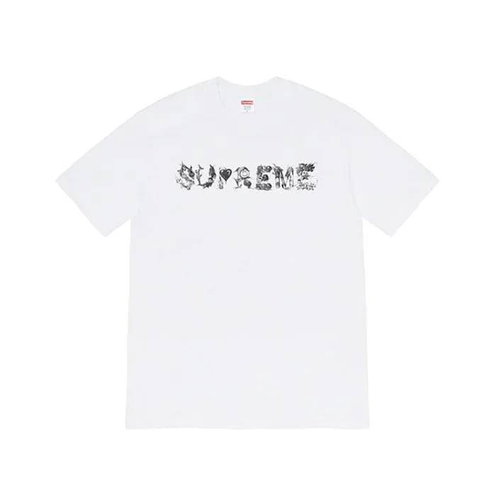 SUPREME MORPH TEE WHITE