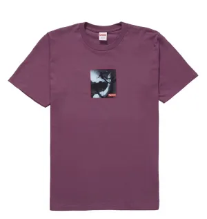 SUPREME SHADOW TEE PLUM