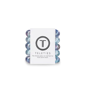 Teleties Hair Tie - Tiny Band Pack of 5 - Skyway