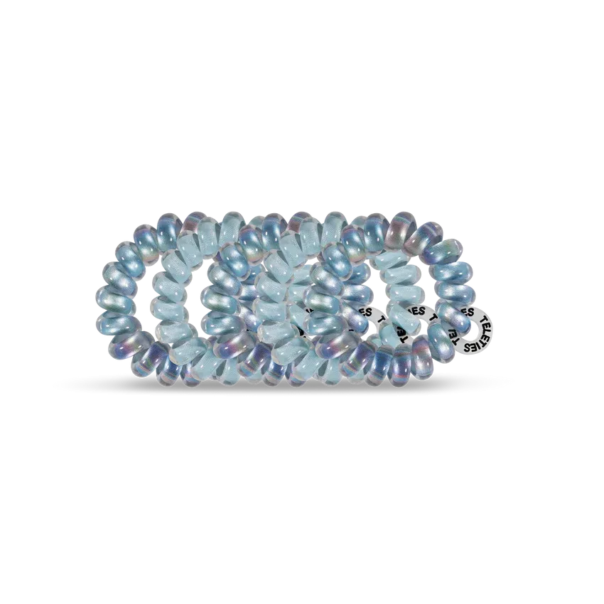 Teleties Hair Tie - Tiny Band Pack of 5 - Skyway