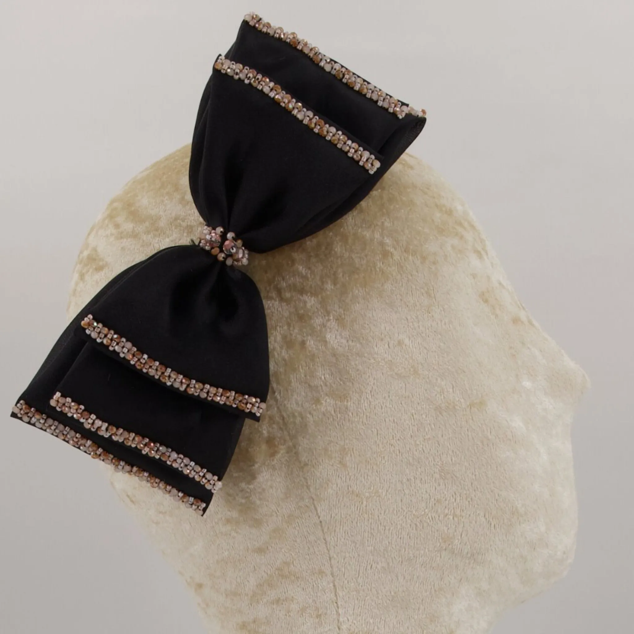 The Gwyneth Statement Designer Bow Hair Barrette