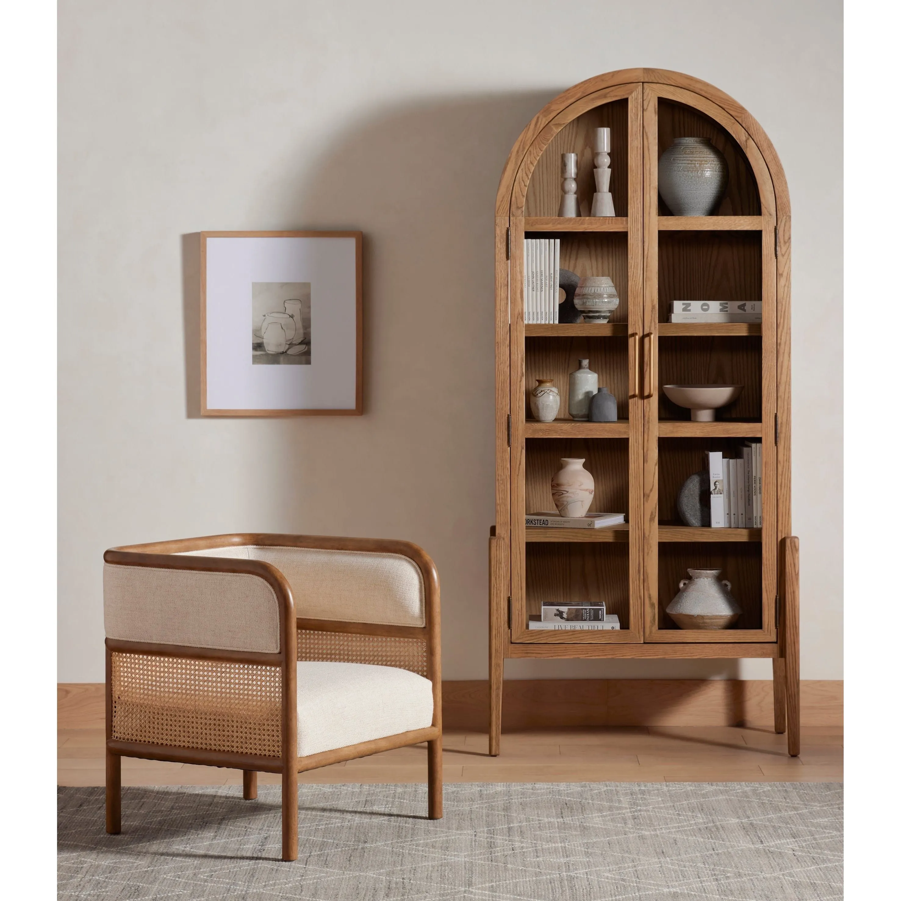 TREMAINE CHAIR-THAMES CREAM