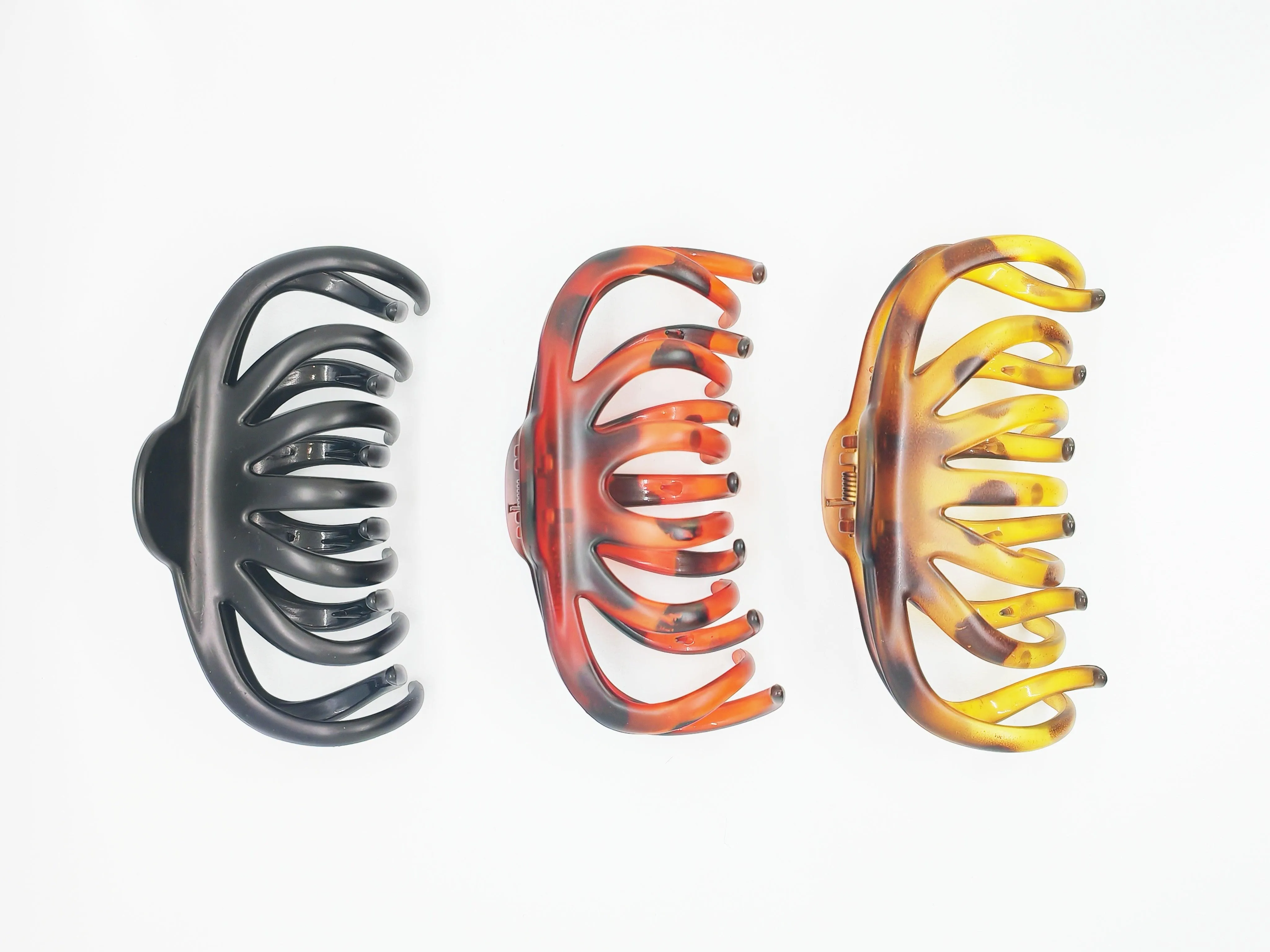 Vintage Arc Tortoiseshell Hair Claw Clip