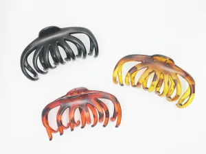 Vintage Arc Tortoiseshell Hair Claw Clip