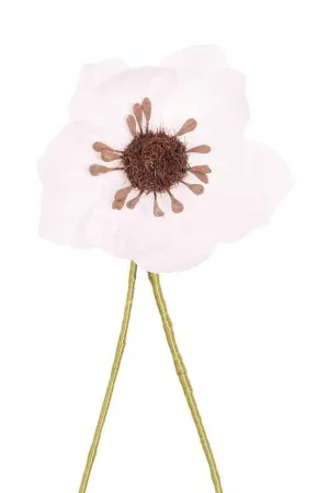 White & Brown Lotus Flower Boutonnière Flower