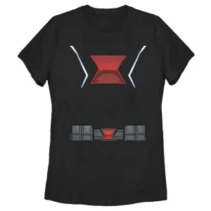Women's Marvel Black Widow Front T-Shirt