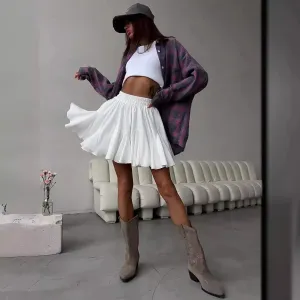 Y2G Trendy Pleated Skirt