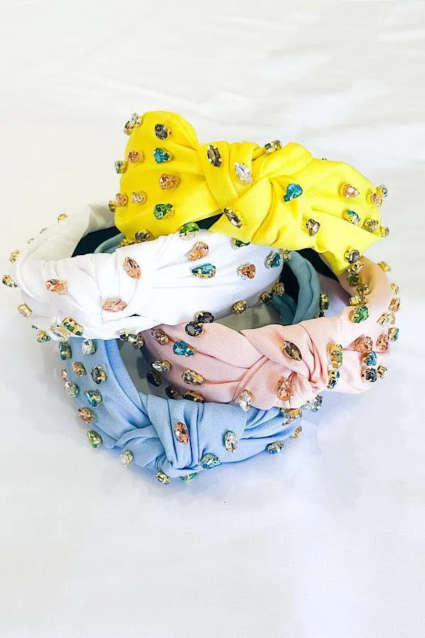 Yellow Chick Rhinestone Headband
